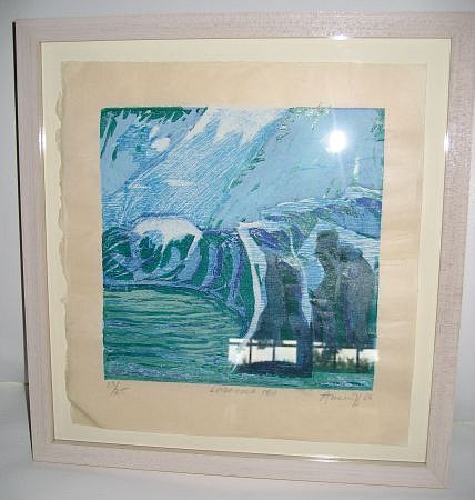 Gregory Amenoff, Labrador Sea
2006, print