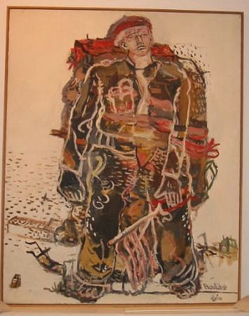 Georg Baselitz, Ein Roter
1966, oil on canvas