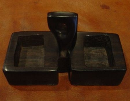 Alexander Noll, Salt & Pepper
1950, ebony wood