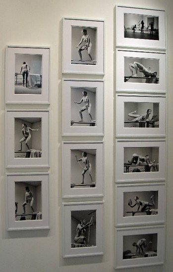 Carolee Schneeman, Interior Scroll Portfolio
1975-2009, Suite of 13 gelatin silver prints on fiber paper, each mounted on musuem board, colophon page in clothmount clamshell case