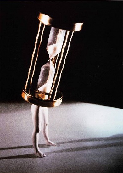 Laurie Simmons, Walking Hourglass
1989, c-print