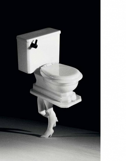 Laurie Simmons, Walking Toilet (Color)
1989, c-print